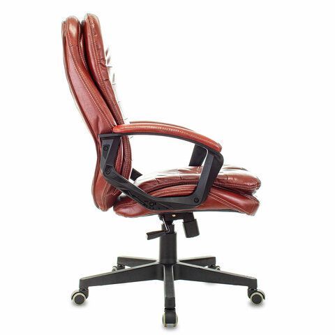 Кресло офисное BRABIX PREMIUM &quot;Omega EX-589&quot;, экокожа, коричневое, 532096