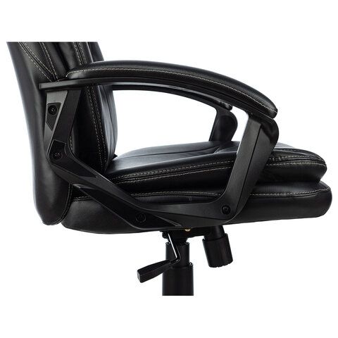 Кресло офисное BRABIX PREMIUM &quot;Trend EX-568&quot;, экокожа, черное, 532100