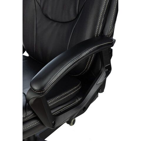 Кресло офисное BRABIX PREMIUM &quot;Trend EX-568&quot;, экокожа, черное, 532100