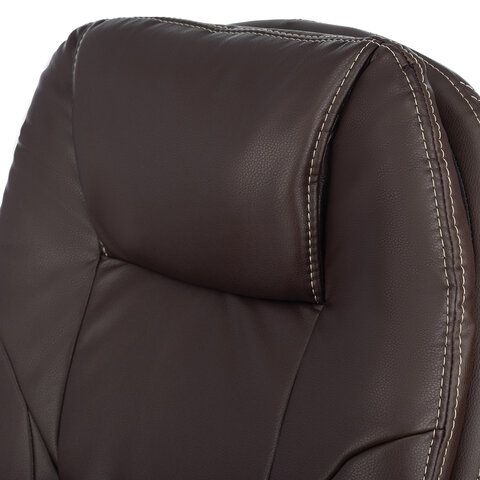 Кресло офисное BRABIX PREMIUM &quot;Trend EX-568&quot;, экокожа, коричневое, 532101