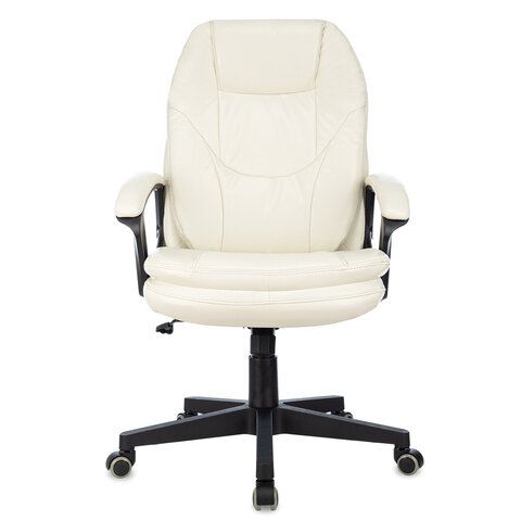 Кресло офисное BRABIX PREMIUM &quot;Trend EX-568&quot;, экокожа, бежевое, 532102