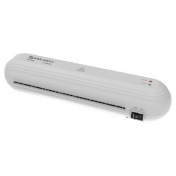 Ламинатор BRAUBERG ULTRA PM235W, БЕЛЫЙ, формат A4, толщина пленки 60-150 мкм, скорость 30 см/мин, 532184