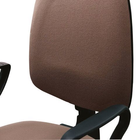 Кресло BRABIX &quot;Prestige Ergo MG-311&quot;, регулируемая эргономичная спинка, ткань,черно-зеленое, 532421