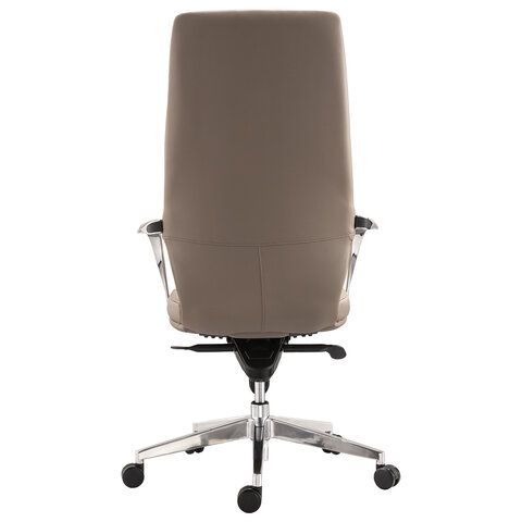 Кресло офисное BRABIX PREMIUM &quot;Resonance EX-755&quot;, мультиблок, алюминий, экокожа, бежевое, 532488