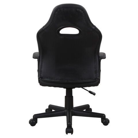 Кресло компьютерное BRABIX &quot;Spark GM-201&quot;, экокожа, черное/красное, 532503