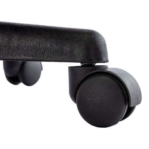 Кресло компьютерное BRABIX &quot;Stripe GM-202&quot;, экокожа, черное/голубое, 532509