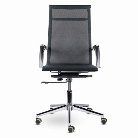 Кресло офисное BRABIX PREMIUM &quot;Net EX-533&quot;, хром, сетка, черное, 532546