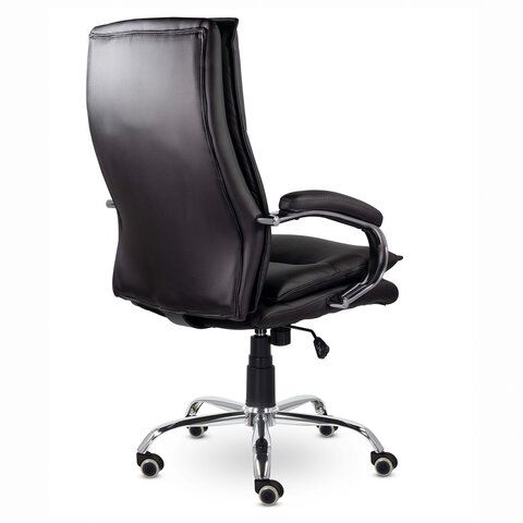Кресло офисное BRABIX PREMIUM &quot;Cuba EX-542&quot;, экокожа, черное, 532549