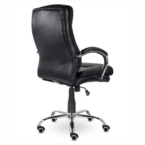 Кресло офисное BRABIX PREMIUM &quot;Bruno EX-543&quot;, экокожа, черное, 532552