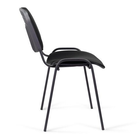 Стул STAFF &quot;Iso Lite CF-008&quot;, кожзам черный (Z-11), 532564