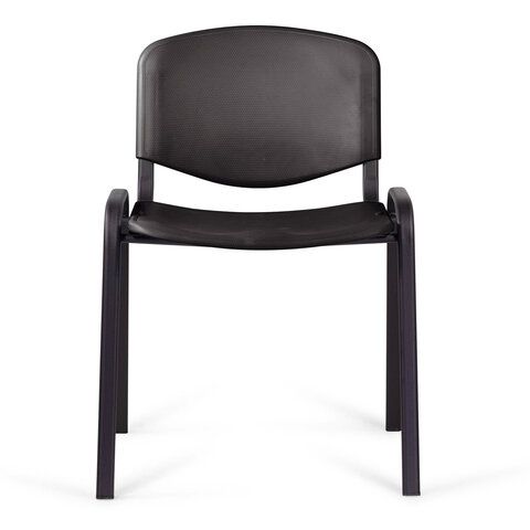 Стул STAFF &quot;Iso Plast CF-009&quot;, черный каркас, пластик черный, 532569