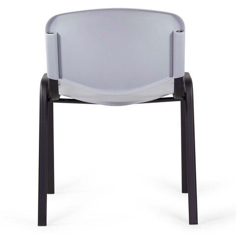 Стул STAFF &quot;Iso Plast CF-009&quot;, черный каркас, пластик серый, 532570