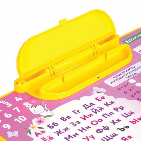 Комплект детской мебели розовый ПРИНЦЕССА: стол + стул, пенал, BRAUBERG NIKA KIDS, 532635