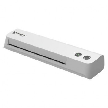 Ламинатор BRAUBERG JET 230W БЕЛЫЙ компактный, А4, 60-150 мкм, скорость 25 см/мин, 532859