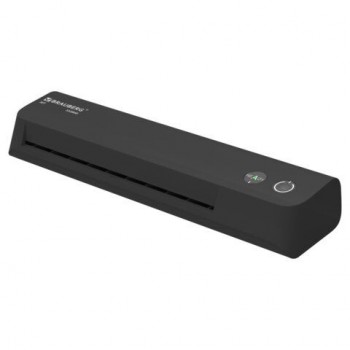 Ламинатор BRAUBERG JET 230B ЧЕРНЫЙ компактный, А4, 60-150 мкм, скорость 25 см/мин, 532860