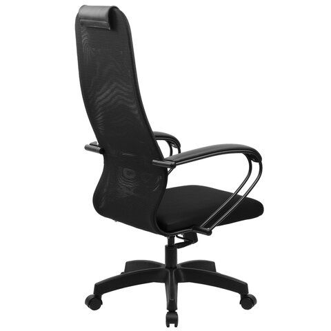 Кресло офисное BRABIX PREMIUM &quot;Ultimate EX-800&quot; пластик, плотная двойная сетка Х2, черное, 532914