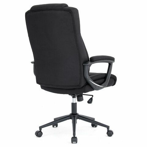 Кресло BRABIX PREMIUM &quot;Adagio EX-551&quot;, ткань, пятилучие металл, черное, 532938