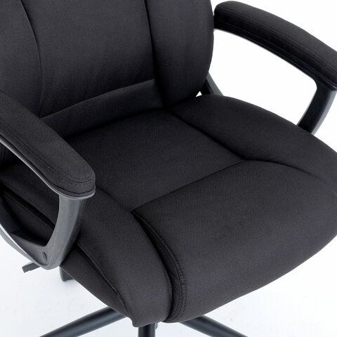 Кресло BRABIX PREMIUM &quot;Adagio EX-551&quot;, ткань, пятилучие металл, черное, 532938