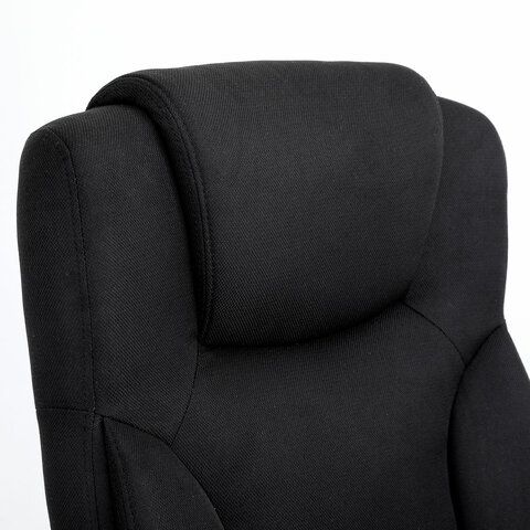 Кресло BRABIX PREMIUM &quot;Adagio EX-551&quot;, ткань, пятилучие металл, черное, 532938