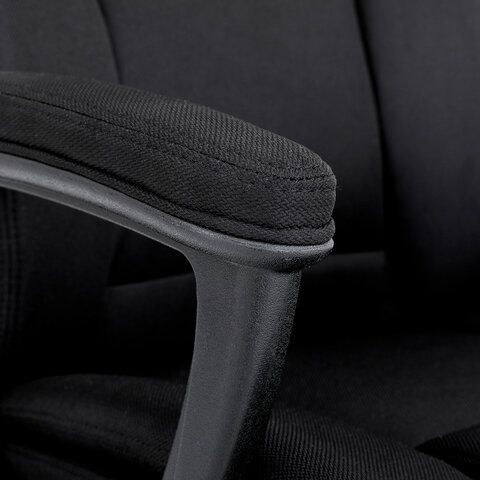 Кресло BRABIX PREMIUM &quot;Adagio EX-551&quot;, ткань, пятилучие металл, черное, 532938