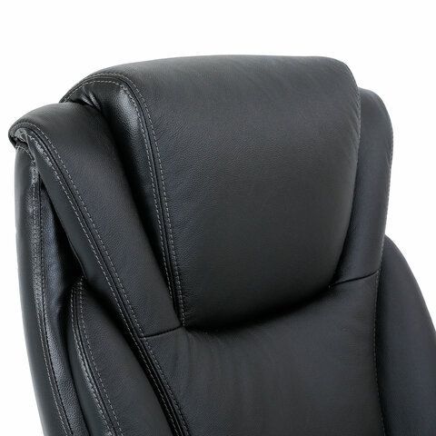 Кресло BRABIX PREMIUM &quot;Gladiator EX-552&quot;, натуральная кожа, черное, 532939