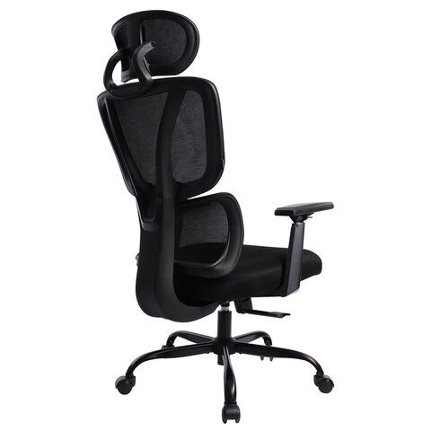 Кресло BRABIX PREMIUM &quot;Fargo ER-710&quot;, синхромеханизм, 3D подлокотники, сетка/ткань TW, черное, 532949