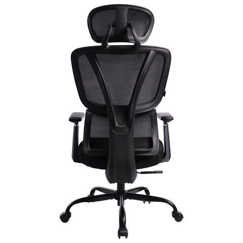 Кресло BRABIX PREMIUM &quot;Fargo ER-710&quot;, синхромеханизм, 3D подлокотники, сетка/ткань TW, черное, 532949