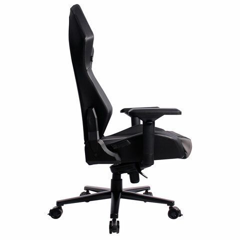Кресло BRABIX PREMIUM &quot;Core GM-160&quot;, мультиблок, 4D подлокотники, литой поролон, черное/серое, 532952