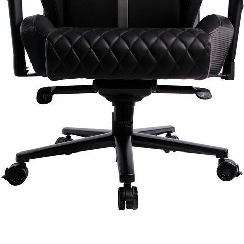 Кресло BRABIX PREMIUM &quot;Core GM-160&quot;, мультиблок, 4D подлокотники, литой поролон, черное/серое, 532952