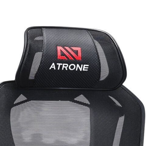 Кресло ATRONE &quot;Optimus ER-707&quot;, адаптивный механизм со слайдером, сетка, черный/красный, 532968