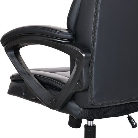 Кресло BRABIX PREMIUM &quot;Oslo EX-549&quot;, рециклированная кожа, разборное пятилучие, черное, 532978