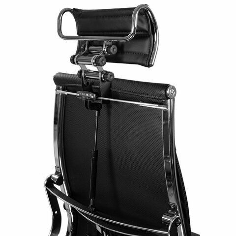 Кресло МЕТТА &quot;YOGA&quot; Y 2DM B2-10D, 2D-спинка, 3D-подголовник, 4D-подлокотники, экокожа, черное