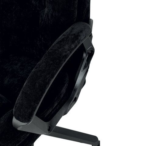 Кресло офисное BRABIX PREMIUM &quot;Trend EX-568&quot;, велюр, черное, 533014