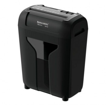 Уничтожитель (шредер) BRAUBERG CMK-1017x, 4 уровень секретности, 4х38мм, 10 листов, корзина 17 литров, 533129