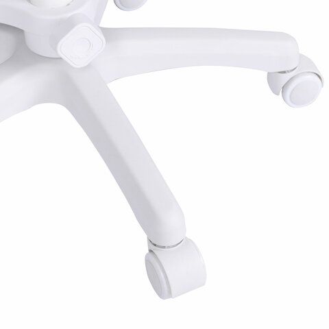 Кресло детское с подставкой для ног BRABIX &quot;Sky MG-206&quot;, велюр, голубое, 533155
