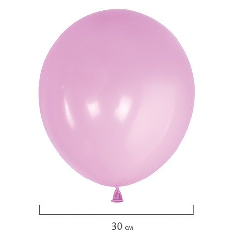 Шары воздушные 30 см, 50 штук, &quot;МАКАРУНС&quot;, ассорти, BRAUBERG KIDS, 591883