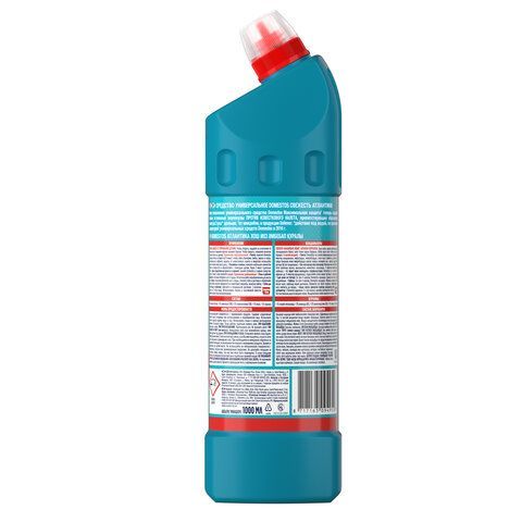 Чистящее средство 1 л, DOMESTOS (Доместос) &quot;Свежесть Атлантики&quot;, с отбеливающим эффектом