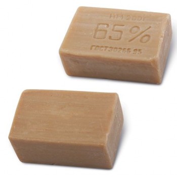 Мыло хозяйственное 65%, 200 г, ЭФКО 3 шт., без упаковки, Х102/1/80332/10908