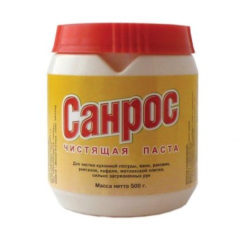 Чистящее средство 500 г, САНРОС 2 шт., универсальное, паста