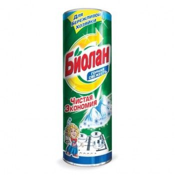 Чистящее средство 400 г, БИОЛАН 3 шт. "Горная свежесть", порошок, 33-6