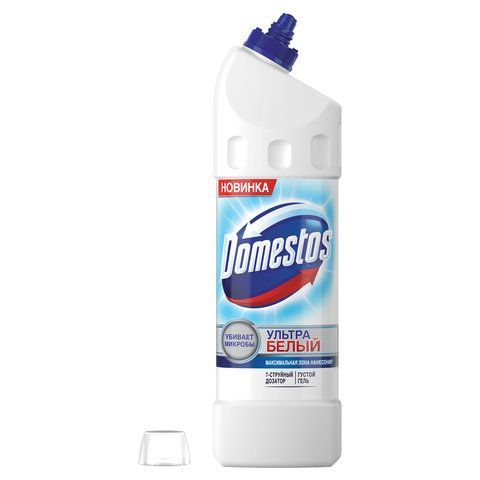 Средство для уборки туалета 1 л, DOMESTOS (Доместос) &quot;Эксперт сила 7&quot;, &quot;Ультра Белый&quot;