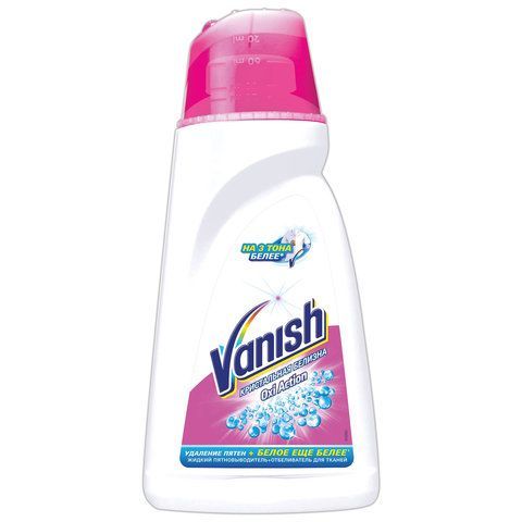 Средство для удаления пятен 1 л, VANISH (Ваниш) &quot;Oxi Action&quot;, для белой ткани