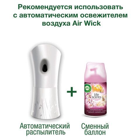 Сменный баллон 250 мл, AIRWICK LifeScents &quot;Райский десерт&quot;, для автоматических освежителей, универсальный