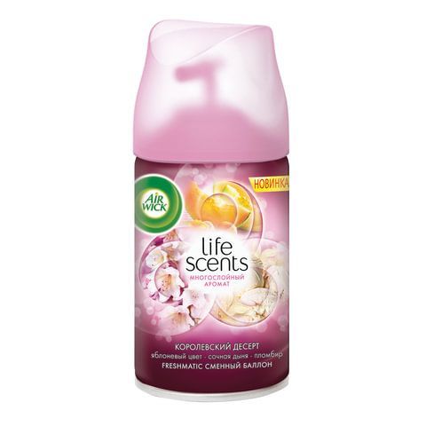 Сменный баллон 250 мл, AIRWICK LifeScents &quot;Райский десерт&quot;, для автоматических освежителей, универсальный