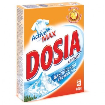 Стиральный порошок-автомат 400 г, DOSIA 6 шт. (Дося) "Альпийская свежесть", 3265586