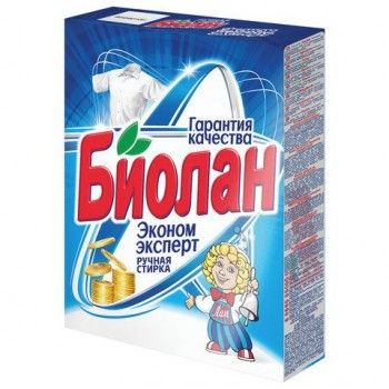 Стиральный порошок для ручной стирки 350 г, БИОЛАН 3 шт. "Эконом Эксперт" (Нэфис Косметикс), 721-4, 61-4