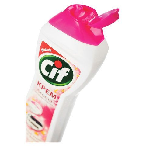 Чистящее средство 500 мл, CIF (Сиф) &quot;Розовая свежесть&quot;, крем