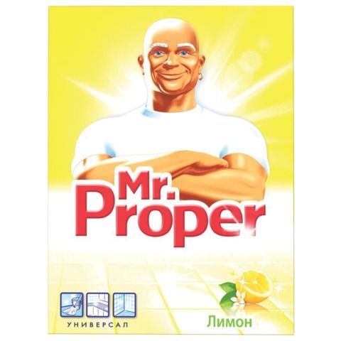 Чистящее средство 400 г, MR.PROPER (Мистер Пропер) &quot;Лимон&quot;, универсал, порошок