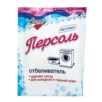 Средство для отбеливания и чистки тканей 100 г, ЗОЛУШКА 24 шт., без хлора, порошок, "Персоль", С-17-1