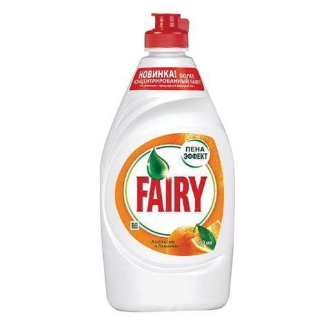 Средство для мытья посуды, 450 мл, FAIRY (Фейри) &quot;Апельсин и лимонник&quot;